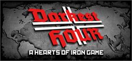 Banner artwork for Darkest Hour: A Hearts of Iron Game.