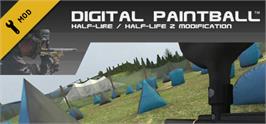 Banner artwork for Digital Paintball.