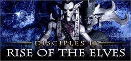 Banner artwork for Disciples II: Rise of the Elves.
