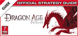 Banner artwork for Dragon Age: Origins Prima Official Strategy Guide.
