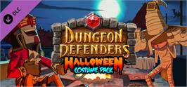 Banner artwork for Dungeon Defenders Halloween Costume Pack.