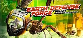 Banner artwork for Earth Defense Force: Insect Armageddon.