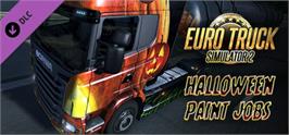 Banner artwork for Euro Truck Simulator 2 - Halloween Paint Jobs Pack.