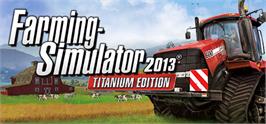 Banner artwork for Farming Simulator 2013 Titanium Edition.