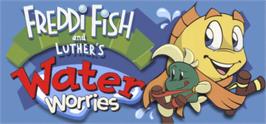 Banner artwork for Freddi Fish and Luther's Water Worries.