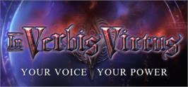 Banner artwork for In Verbis Virtus.
