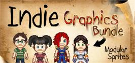 Banner artwork for Indie Graphics Bundle - Royalty Free Sprites.