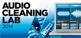 Banner artwork for MAGIX Audio Cleaning Lab 2014.