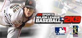 Banner artwork for Major League Baseball 2K9.