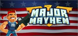 Banner artwork for Major Mayhem.