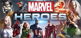 Banner artwork for Marvel Heroes.