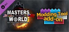 Banner artwork for Modding Tool Add-on for Masters of the World.