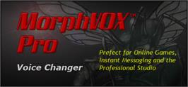 Banner artwork for MorphVOX Pro - Voice Changer.