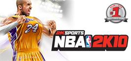 Banner artwork for NBA 2K10.