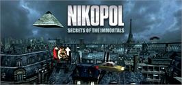 Banner artwork for Nikopol: Secrets of the Immortals.