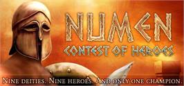 Banner artwork for Numen: Contest of Heroes.