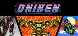 Banner artwork for Oniken.
