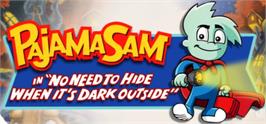 Banner artwork for Pajama Sam: No Need to Hide When It's Dark Outside.
