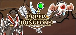 Banner artwork for Paper Dungeons.
