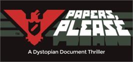 Banner artwork for Papers, Please.