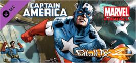 Banner artwork for Pinball FX2 - Captain America Table.