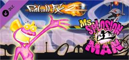 Banner artwork for Pinball FX2 - Ms. Splosion Man Table.