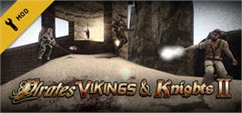 Banner artwork for Pirates, Vikings, and Knights II.