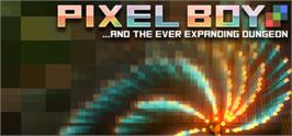 Banner artwork for Pixel Boy and the Ever Expanding Dungeon.