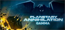 Banner artwork for Planetary Annihilation.