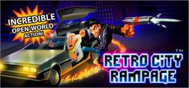Banner artwork for Retro City Rampage.