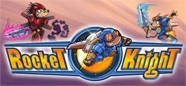 Banner artwork for Rocket Knight.