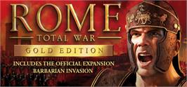 Banner artwork for Rome: Total War - Gold.