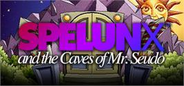 Banner artwork for Spelunx and the Caves of Mr. Seudo.