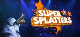 Banner artwork for Super Splatters.