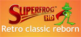 Banner artwork for Superfrog HD.