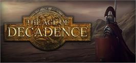 Banner artwork for The Age of Decadence.