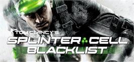Banner artwork for Tom Clancys Splinter Cell Blacklist.