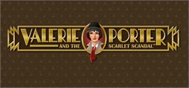 Banner artwork for Valerie Porter and the Scarlet Scandal.