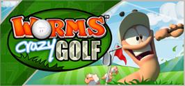Banner artwork for Worms Crazy Golf.