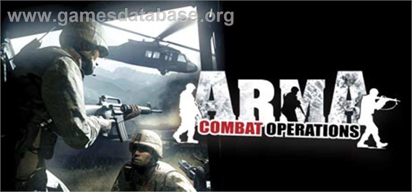 ARMA: Combat Operations - Valve Steam - Artwork - Banner