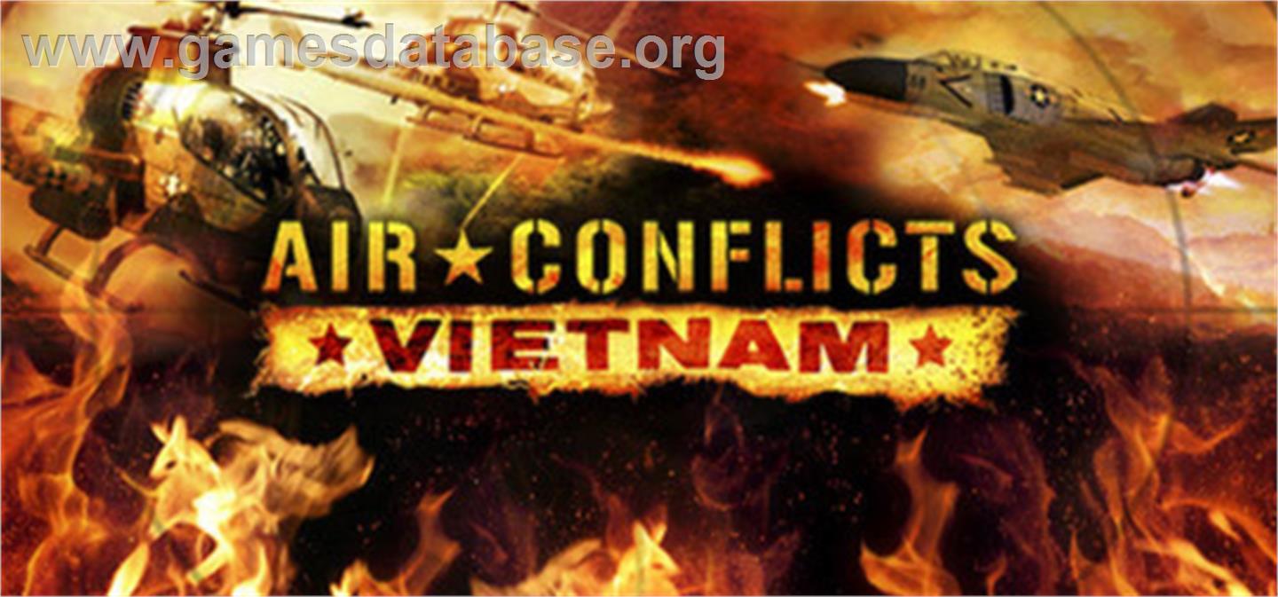 Air Conflicts: Vietnam - Valve Steam - Artwork - Banner