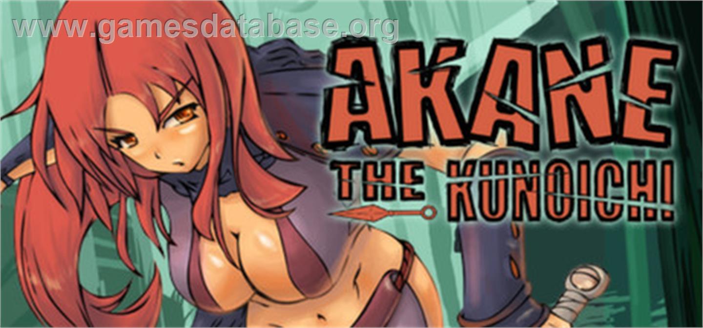 Akane the Kunoichi - Valve Steam - Artwork - Banner