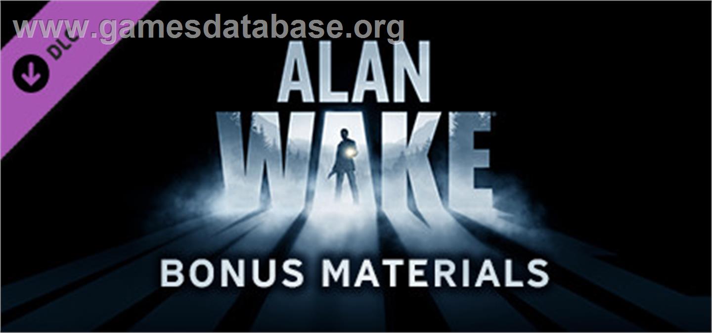 Alan Wake Bonus Materials - Valve Steam - Artwork - Banner