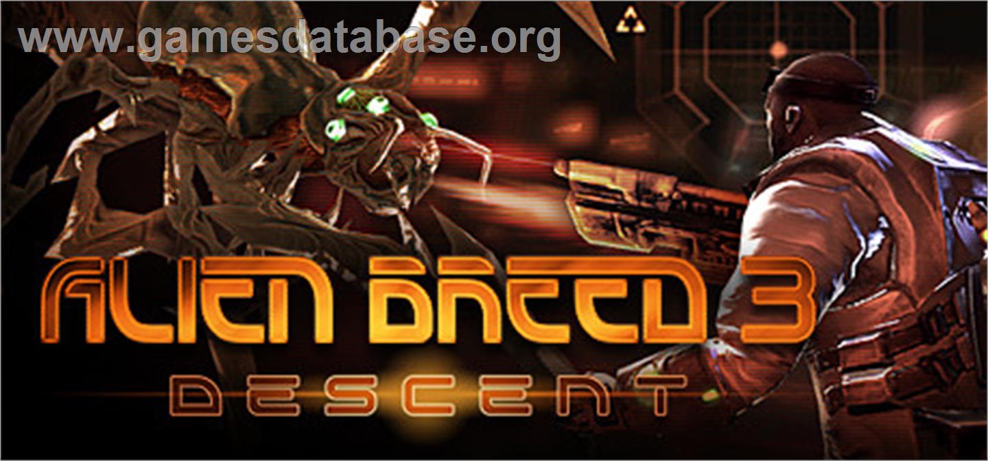 Alien Breed 3: Descent - Valve Steam - Artwork - Banner