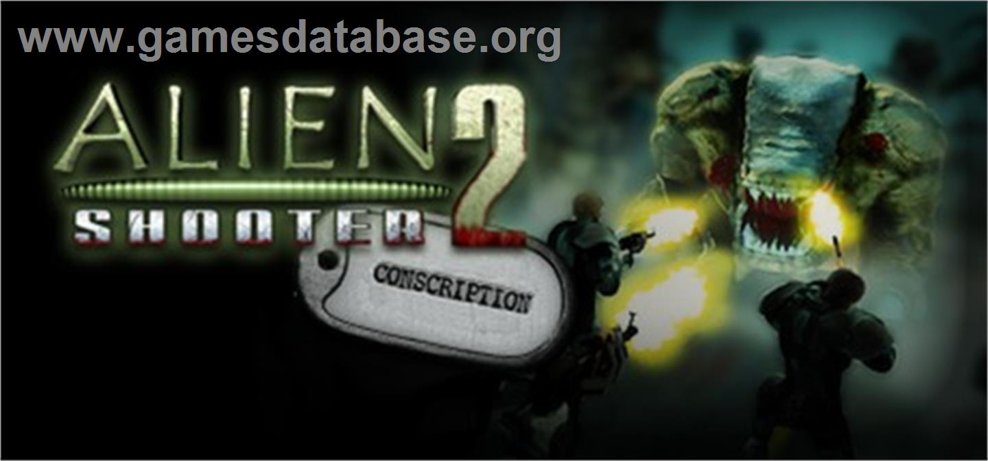 Alien Shooter 2 Conscription - Valve Steam - Artwork - Banner