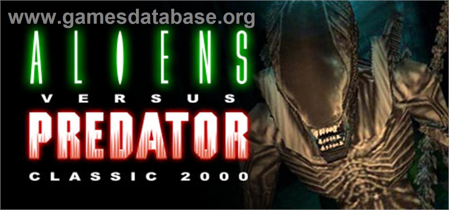Aliens versus Predator Classic 2000 - Valve Steam - Artwork - Banner