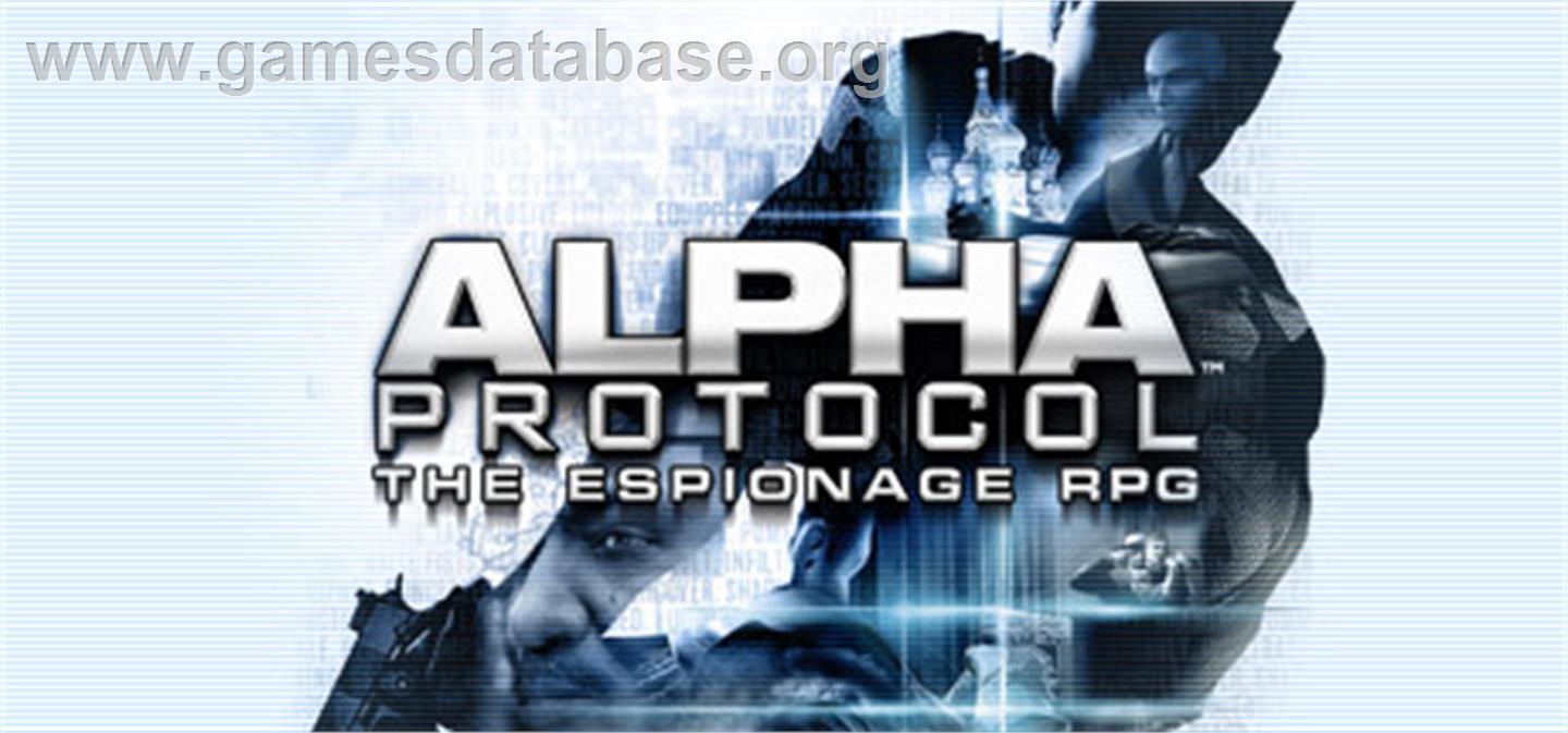 Alpha Protocol - Valve Steam - Artwork - Banner