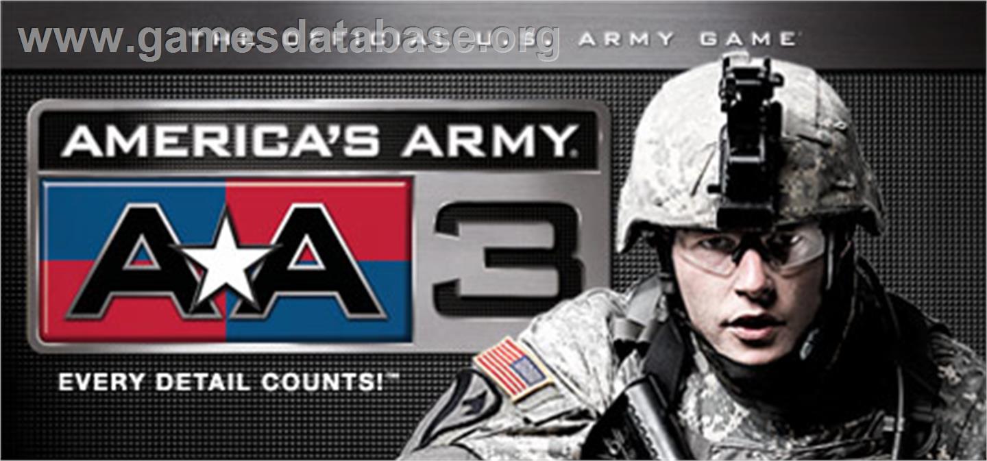 America's Army 3 - Valve Steam - Artwork - Banner