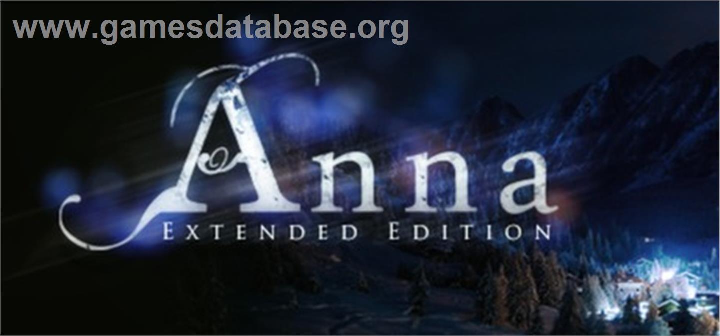 Anna - Extended Edition - Valve Steam - Artwork - Banner