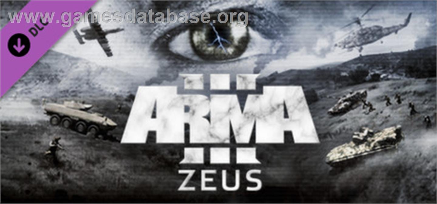 Arma 3 Zeus - Valve Steam - Artwork - Banner